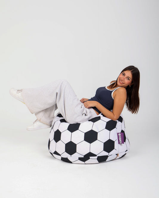 Football Sabia Bean Bag (95x70 cm) – The Ultimate Seat for Fans & Gamers